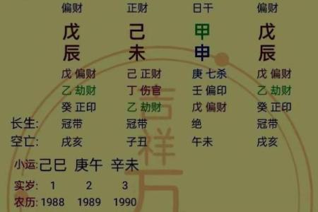 八字定格：从命理角度看人生的运势起伏