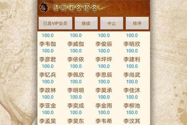 依据生辰八字打分选名,打造命理合适的名字 依据生辰八字打分选名,打造命理合适的名字