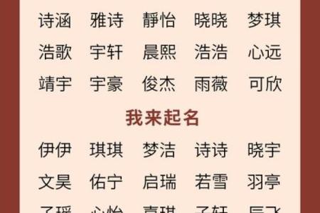 免费宝宝名字大全：为孩子选择最合适的名字