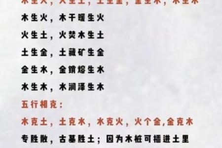 木命人命名的最佳字义与五行相生关系