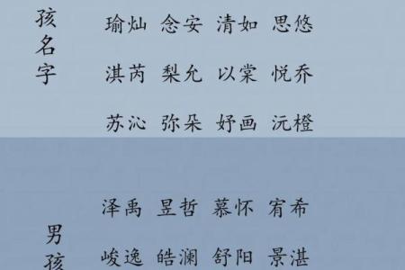 免费宝宝名字大全，帮你挑选最具特色的名字