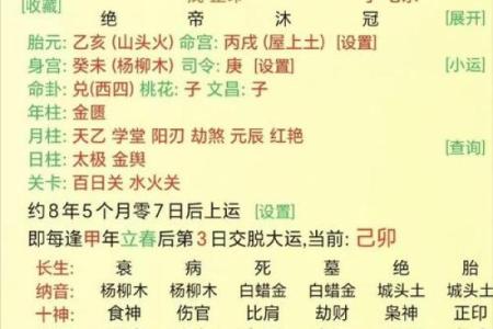 八字命理学：生辰八字中的字代表的含义