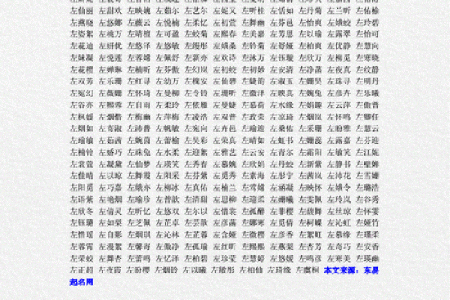 探讨左名字在中国命名中的文化价值