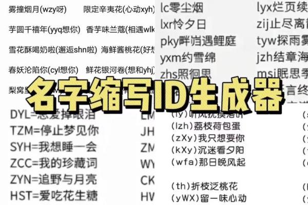 免费名字生成器,帮你快速找到最合适的名字 免费名字生成器,帮你快速找到最合适的名字