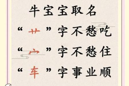 牛年宝宝起名宝典：取个响亮又有寓意的名字