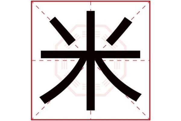 米字在五行中的属性解析
