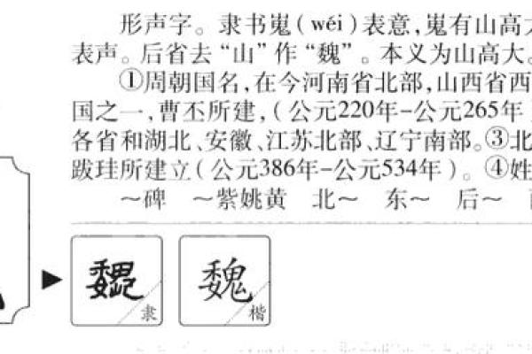魏姓的渊源与发展:从历史人物到现代名将 魏姓的渊源与发展:从历史人物到现代名将