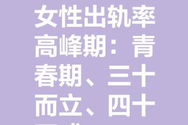 女性桃花运的高峰期和低谷期