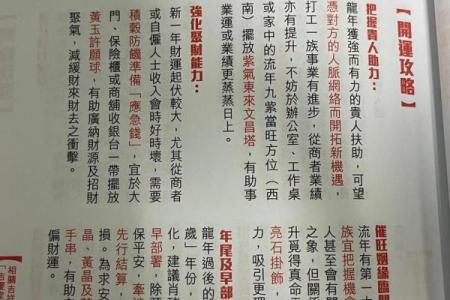麦玲玲运程解析：揭示生肖运势与财运走向