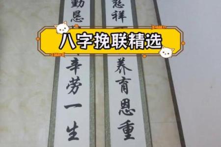 八字挽联的创作技巧与意义解析