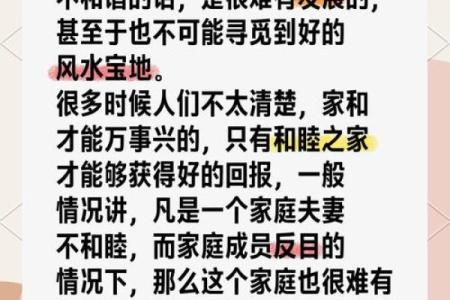 家居风水的力量对家庭和谐的深远影响
