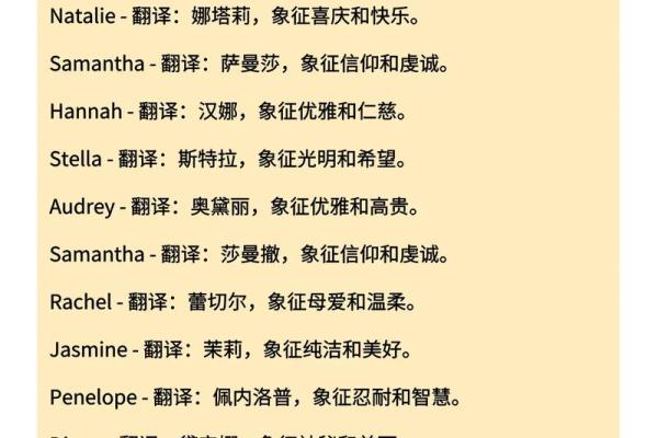 微信英文名字推荐及其背后的文化意义