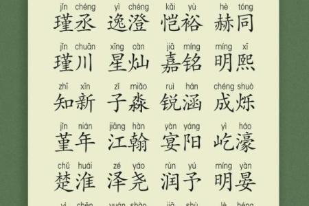 男孩取名的十大技巧与寓意解析