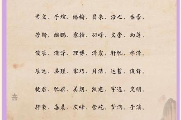 意选的个名字既独建议特又好听的男孩名字的秘诀