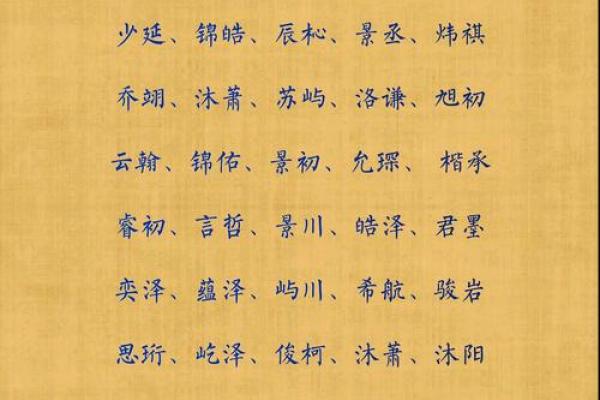 男宝宝起名打分法则：让名字更具独特魅力