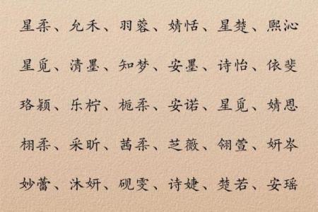 带有诗意的女孩名字 让她与众不同