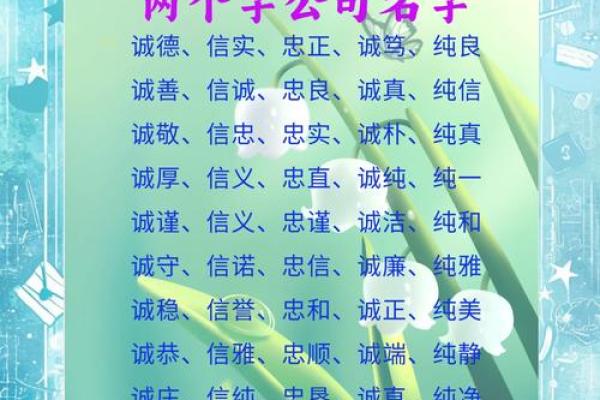 公司起名技巧：如何选择合适的中文与英文名称