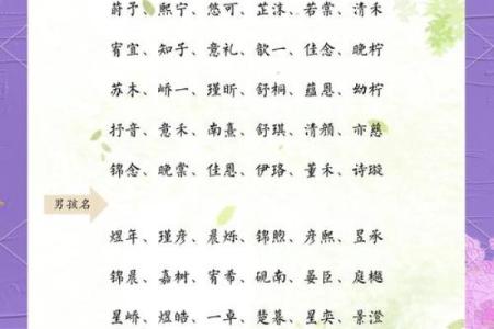 孩子名字的含义与选择技巧