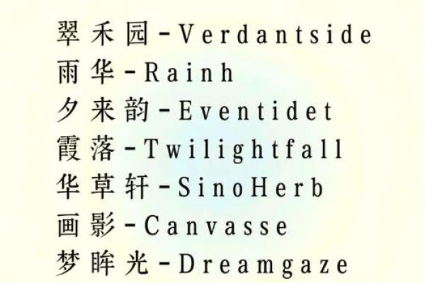 公司起名中文字库：为品牌塑造提供灵感与创意
