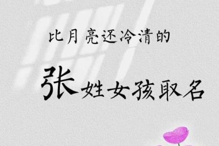 起个既现代又有文化底蕴的张姓女孩名字