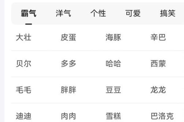 给公狗起名字的创意灵感与建议 给公狗起名字的创意灵感与建议