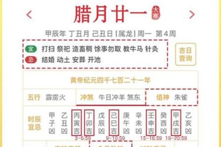 万年历宝典：年度黄历必备，事业财运两旺指南