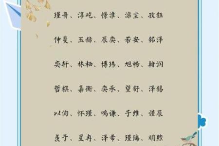 邹宝宝起名推荐：温文尔雅又富有个性的名字