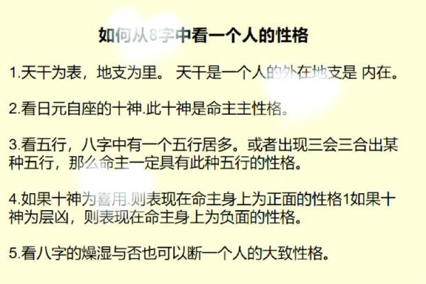 通过生辰八字,揭开你内心世界的性格密码 通过生辰八字,揭开你内心世界的性格密码