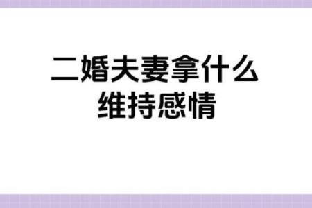 二婚八字如何影响你与伴侣的感情交流？