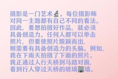 从视角到名字：提升摄影作品魅力的小秘诀