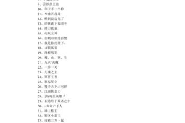 打造个性化游戏玩家名字的五个技巧 打造个性化游戏玩家名字的五个技巧