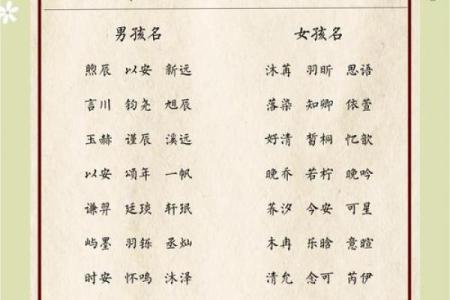 外国小孩名字中的流行趋势与经典选择