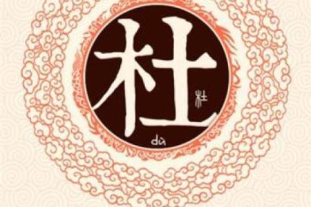 杜姓的名字寓意与命理解析