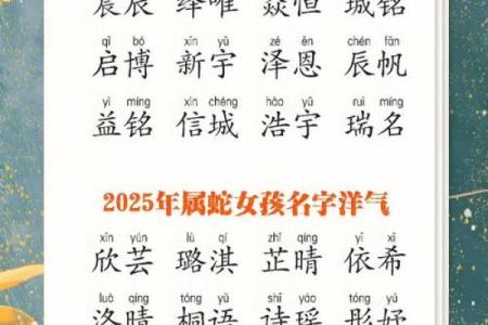 属蛇女孩名字的独特寓意与选择建议