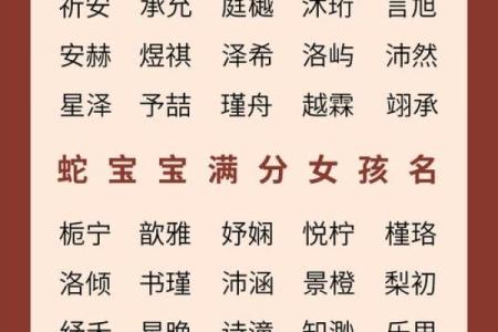 年宝宝名字推荐：适合男孩女孩的独特选择