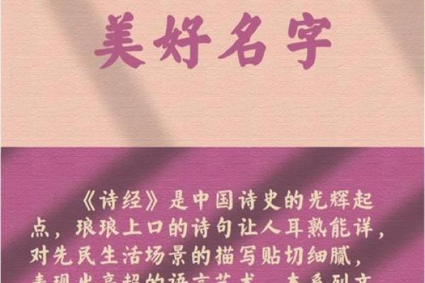 诗词起名的艺术:如何通过诗意赋予名字深刻内涵 诗词起名的艺术:如何通过诗意赋予名字深刻内涵