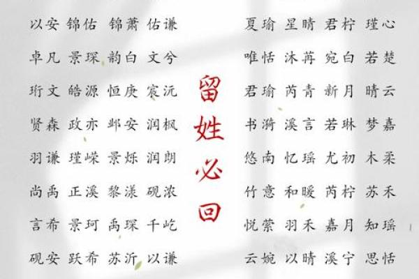 男宝宝取名字大全与精选推荐