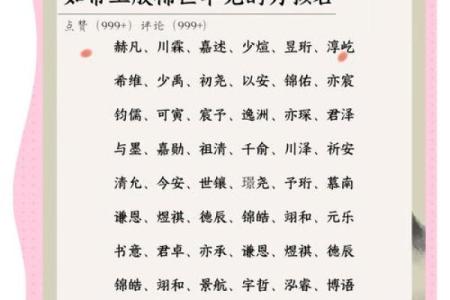名字的力量：如何选出最适合的名字