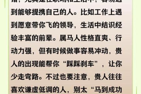 属马人的运势分析与发展机会