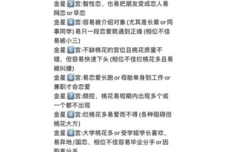 八字桃花的位置与爱情运势详解