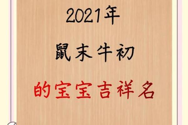 牛年宝宝起名灵感：从传统到现代