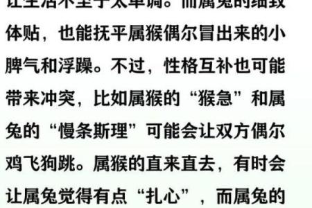 属兔与属猴能否长久走到一起
