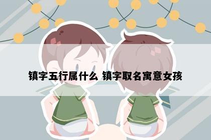 镇字五行属什么 镇字取名寓意女孩