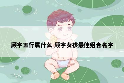 顾字五行属什么 顾字女孩最佳组合名字