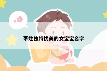 茅姓独特优美的女宝宝名字