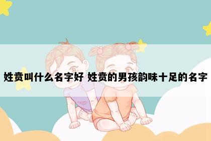 姓贲叫什么名字好 姓贲的男孩韵味十足的名字