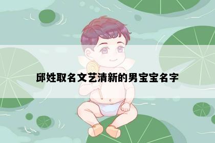 邱姓取名文艺清新的男宝宝名字