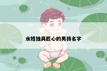 水姓独具匠心的男孩名字