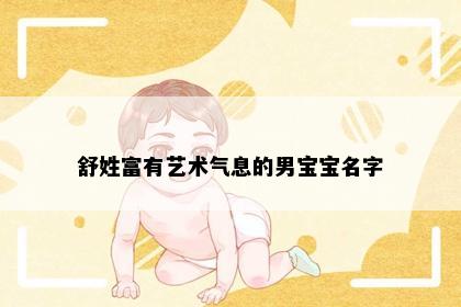 舒姓富有艺术气息的男宝宝名字