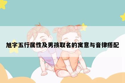 旭字五行属性及男孩取名的寓意与音律搭配